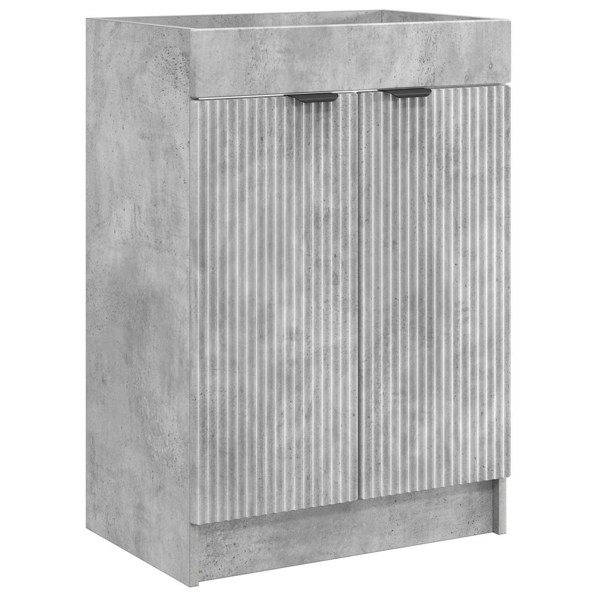 Ormarić ispod umivaonika Betonska siva 56 x 37,5 x 81 cm