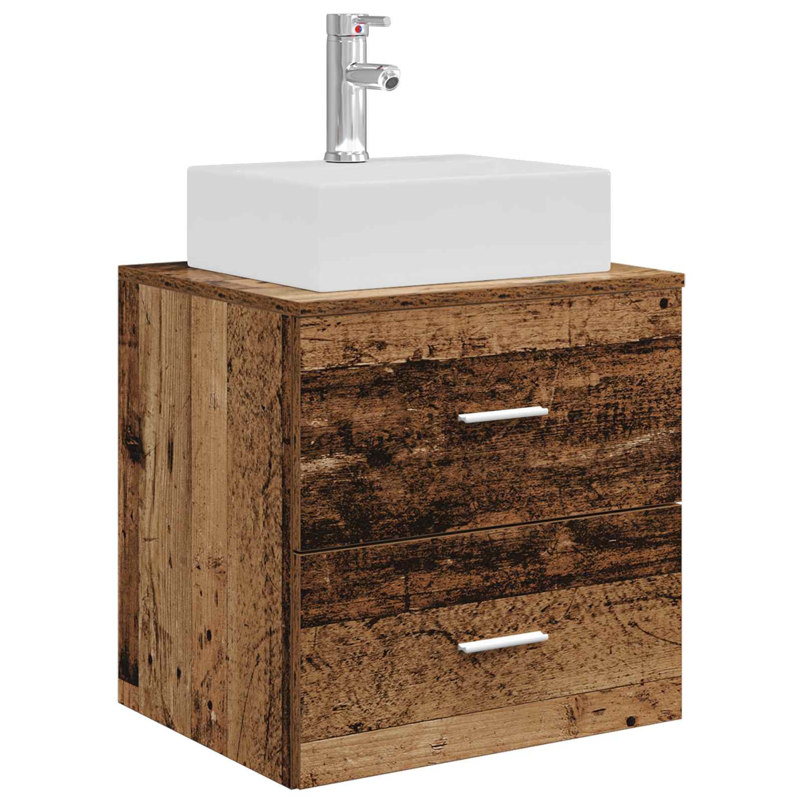 Umivaonik s policom Staro drvo 49,5 x 41 x 62,5 cm