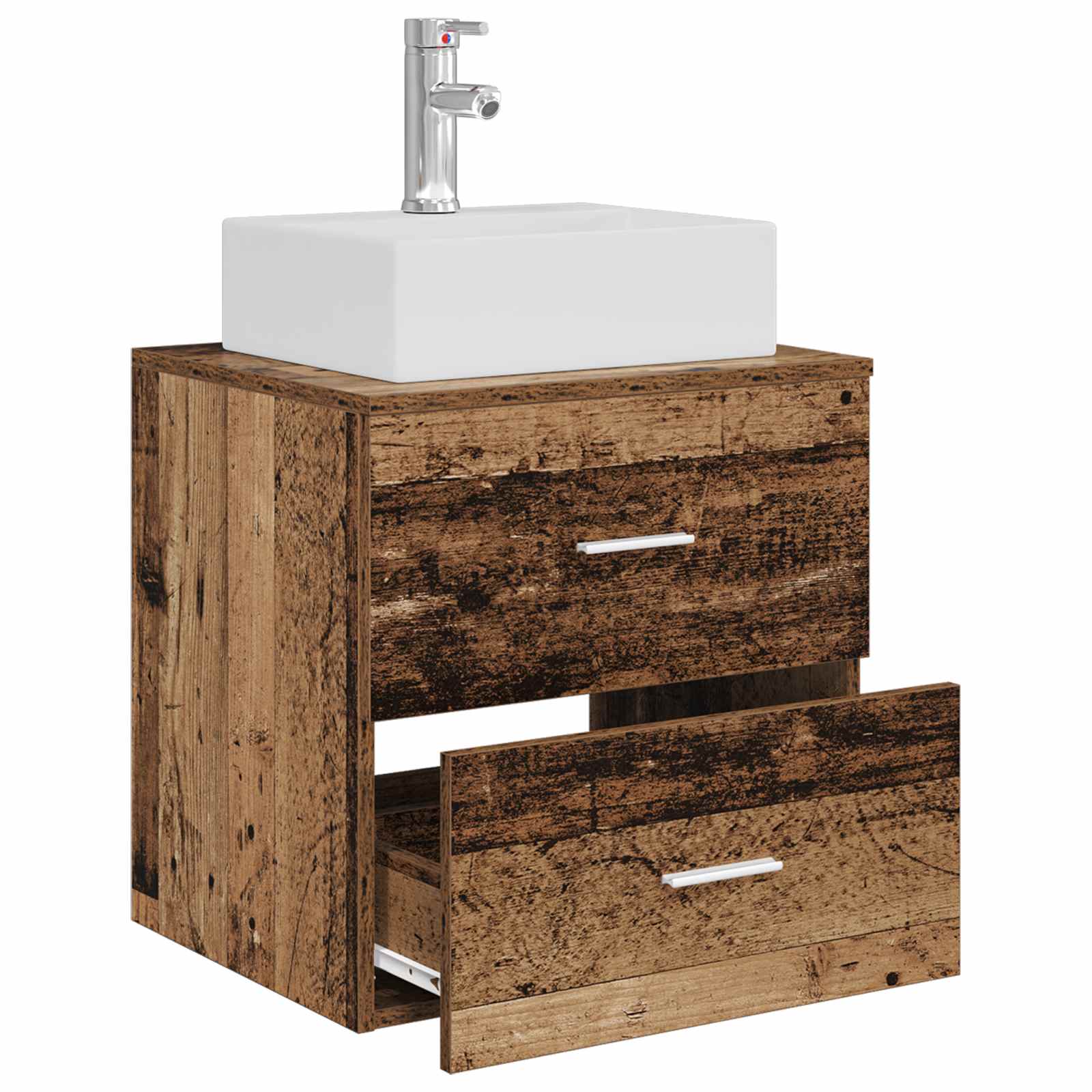 Umivaonik s policom Staro drvo 49,5 x 41 x 62,5 cm