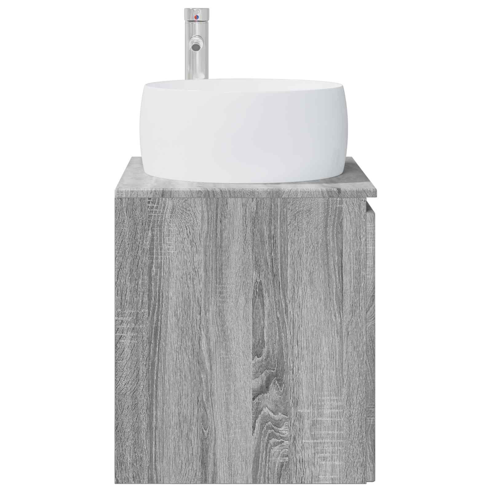 Umivaonik s policom Siva Sonoma 49,5 x 44,5 x 66 cm