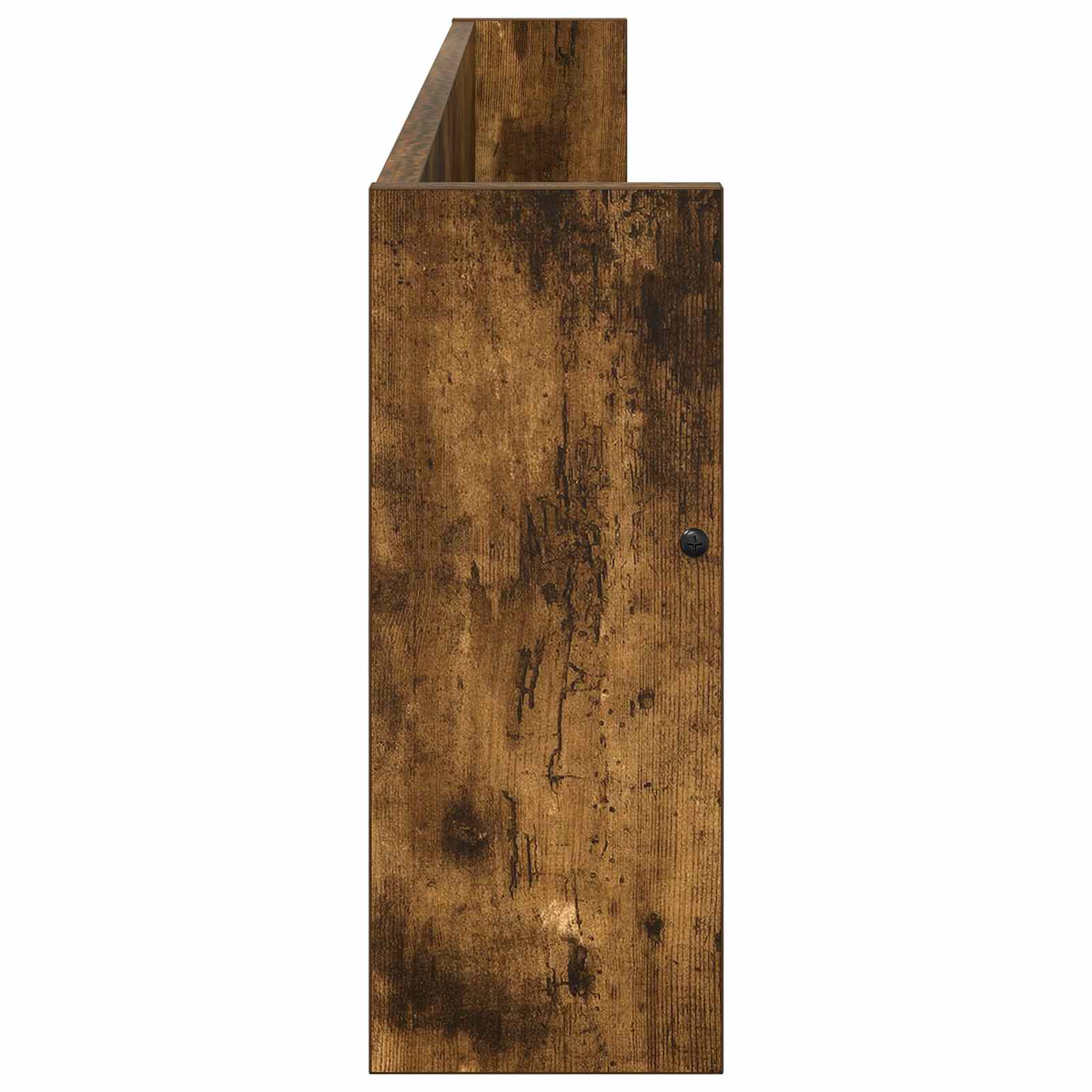 Polica za časopise Zidne 2 pcs Dimljeni hrast 100 x 12 x 30 cm