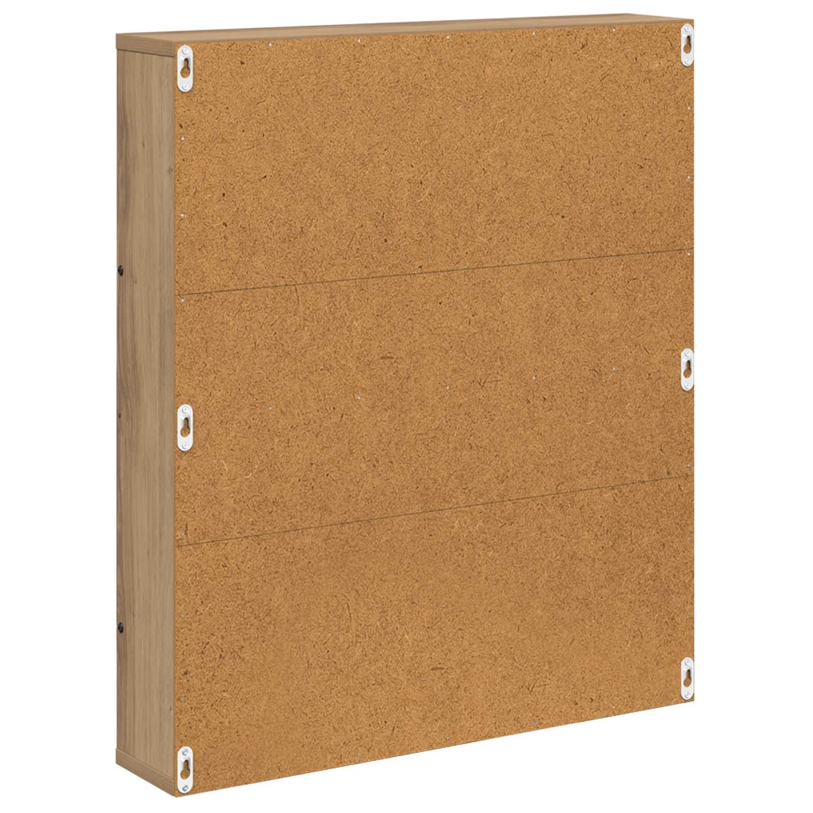 Polica za časopise s policom Umjetnički hrast 60 x 12 x 70 cm
