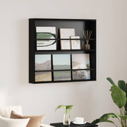 Polica za časopise Crni hrast 80 x 12 x 70 cm Konstruirano drvo