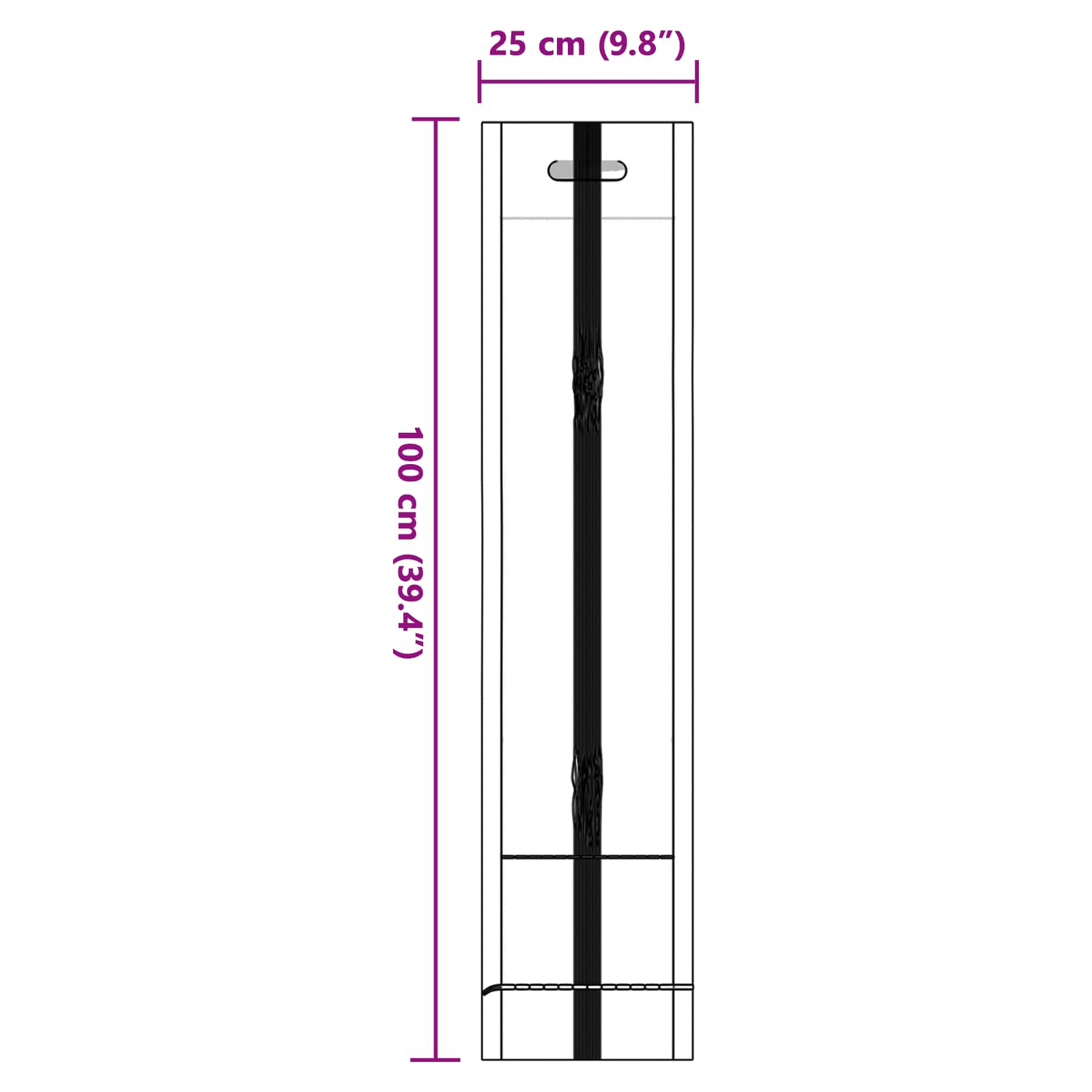 Vreće s pijeskom 10 pcs Tamnozelena 100 x 25 cm HDPE