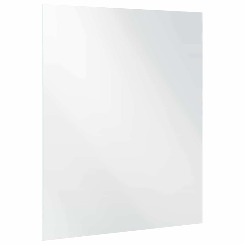 Zidno ogledalo Pravokutni 50 x 60 cm Staklo otporno na udarce