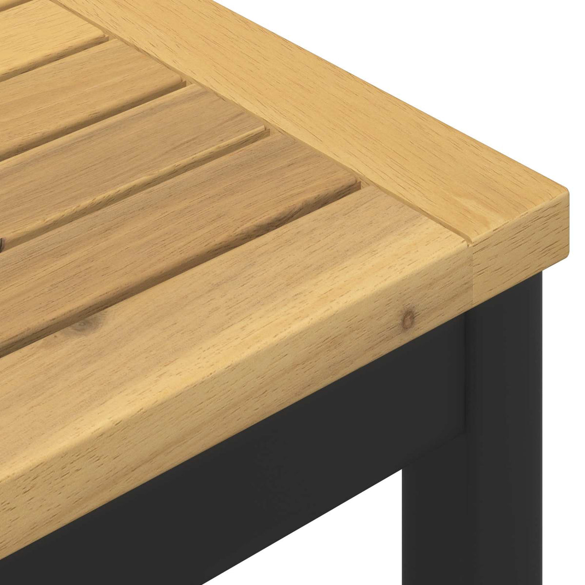 Stol za bar u vrtu Bijela i crna 110 x 108,5 x 105 cm
