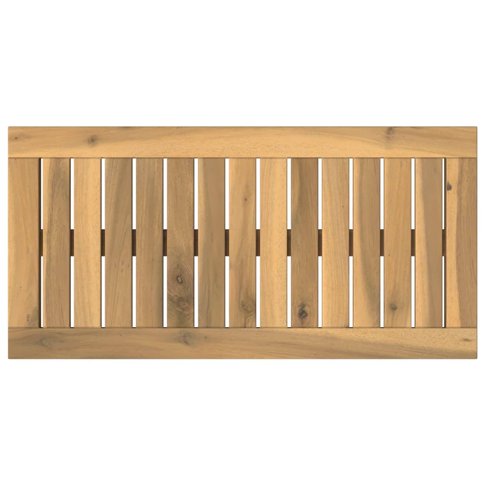 Gornji dio stola 60,5 x 30 x 2 cm Pravokutni Bijela