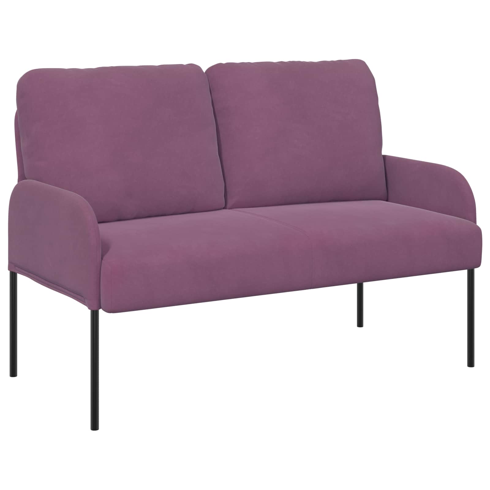 Setovi sofa 3 pcs Ljubičasta 115 x 56 x 80 cm Šperploča