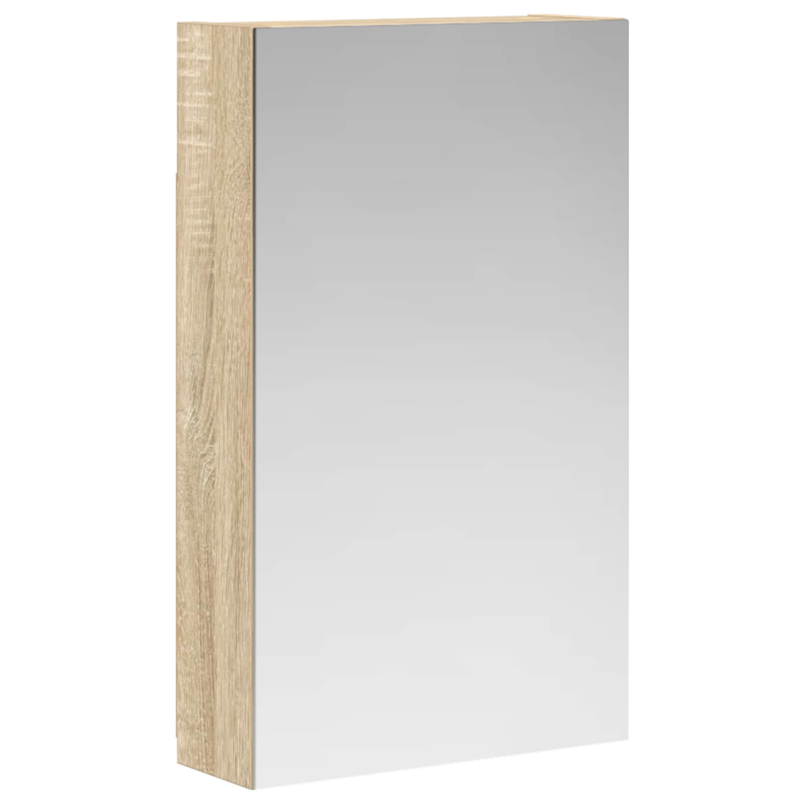 Kupaonski ormar s ogledalom Sonoma hrast 30 x 10,5 x 50 cm