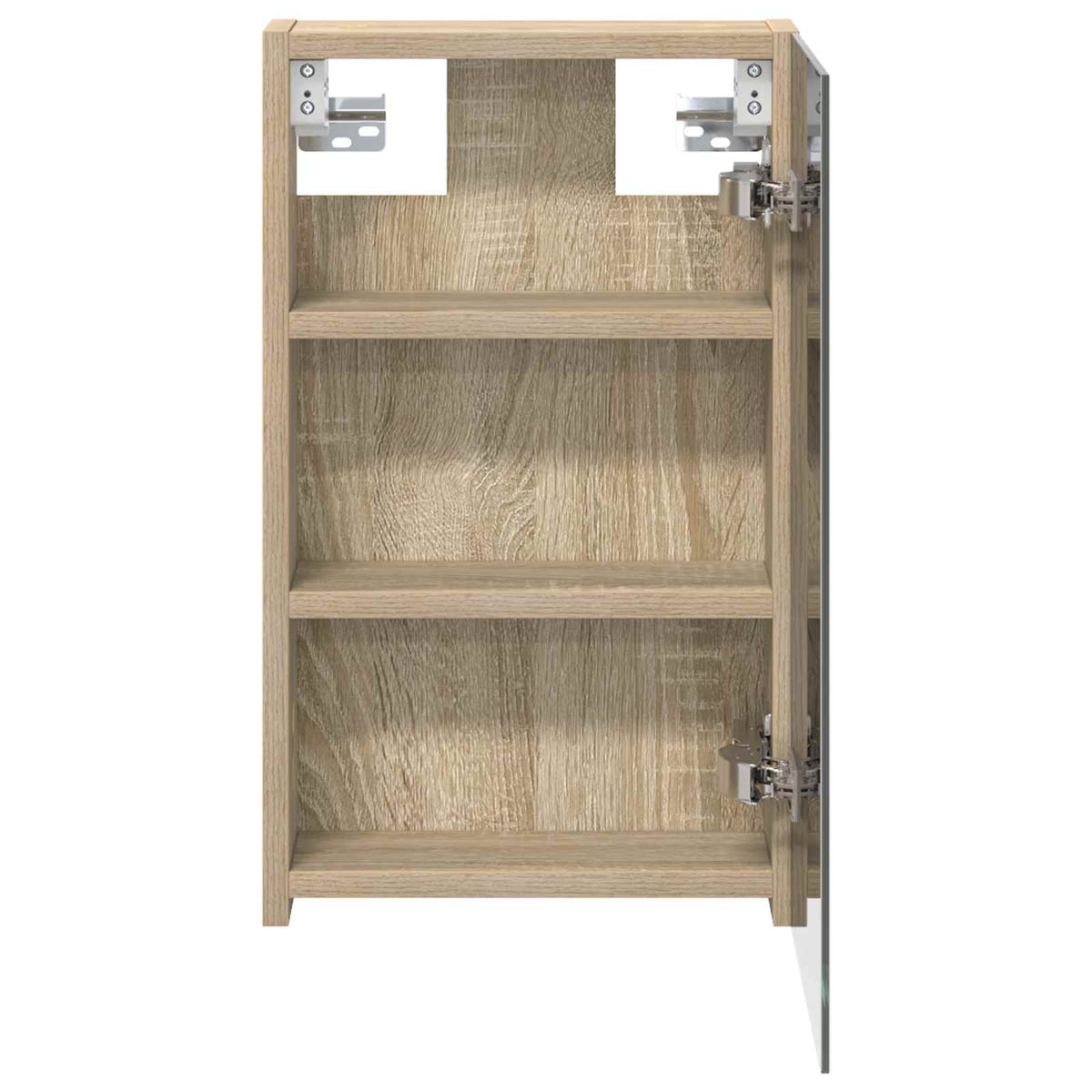 Kupaonski ormar s ogledalom Sonoma hrast 30 x 10,5 x 50 cm