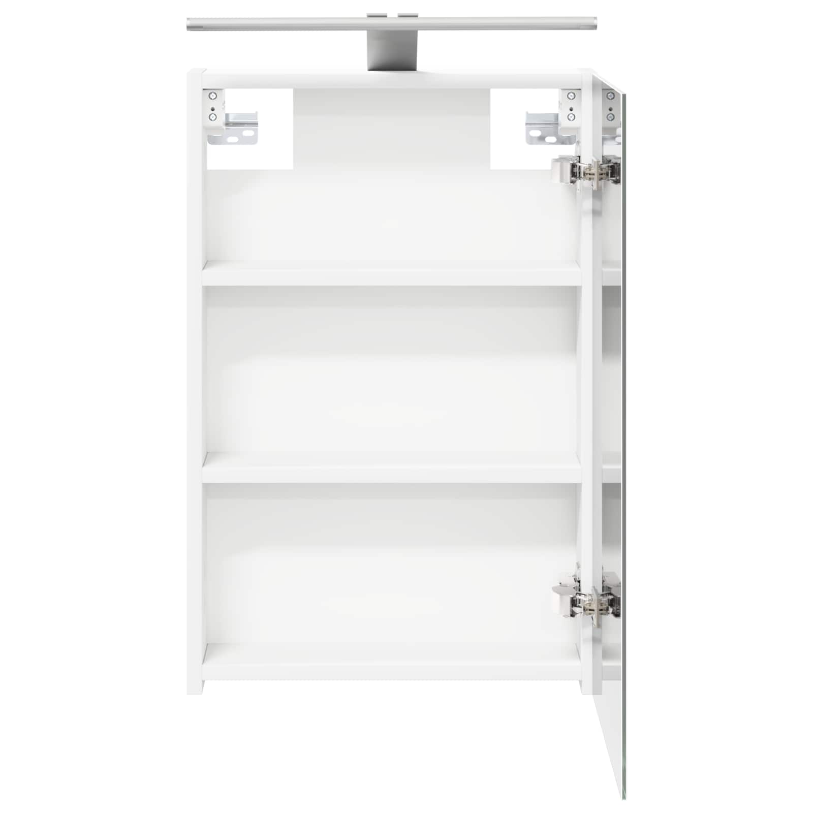 Kupaonski ormar s ogledalom Zidne Bijelo 40 x 10,5 x 60,5 cm