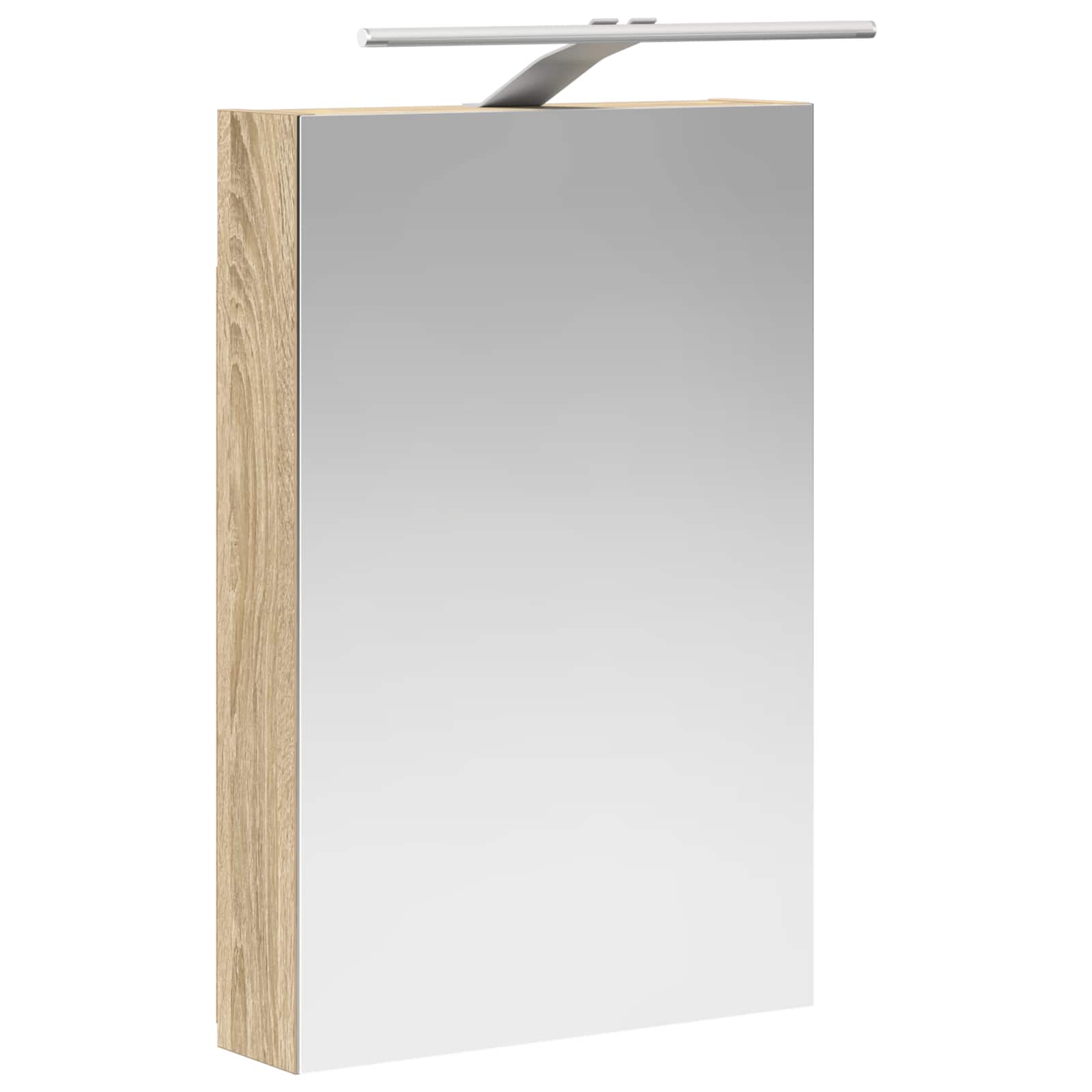 Kupaonski ormar s ogledalom Sonoma hrast 40 x 10,5 x 60,5 cm