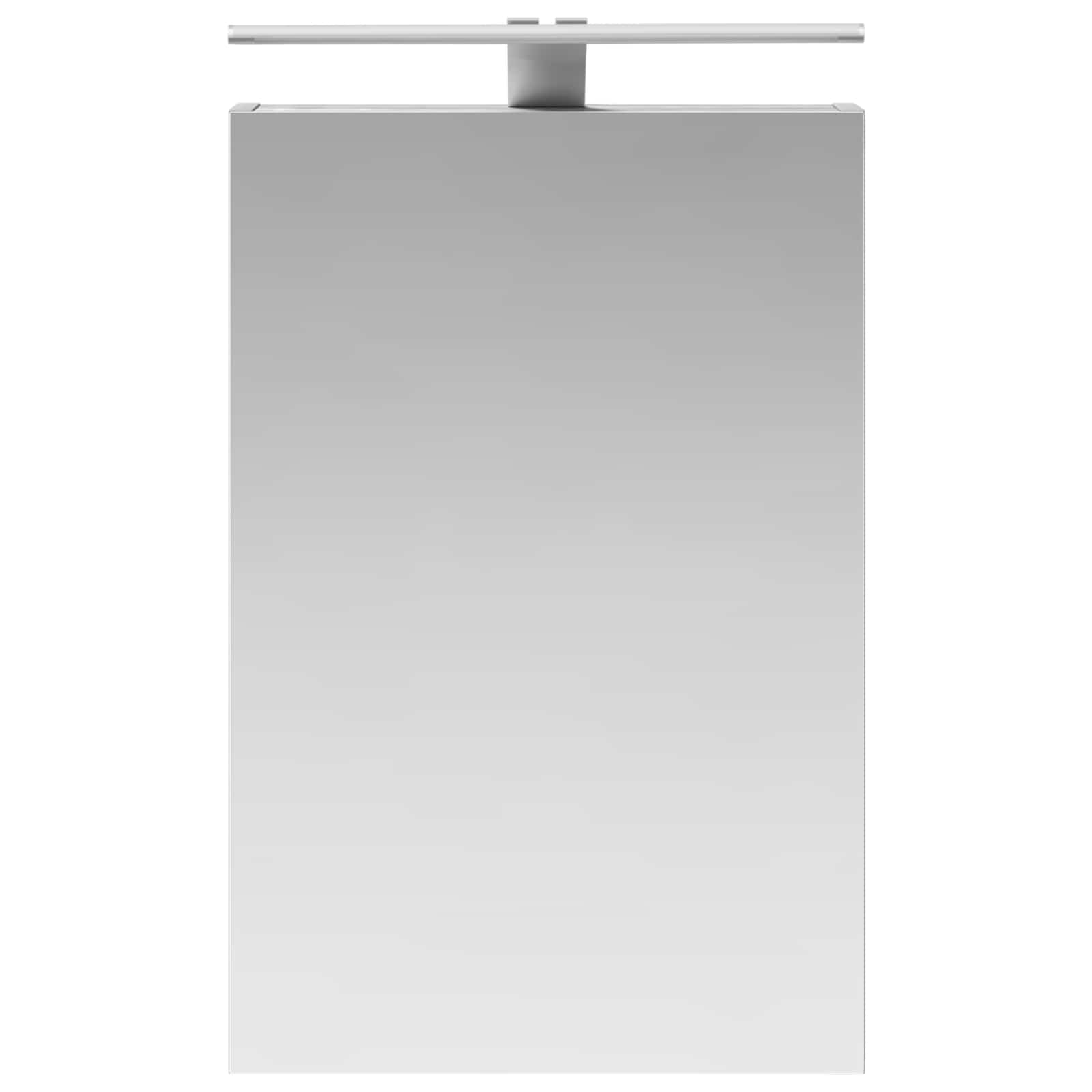 Kupaonski ormar s ogledalom Siva Sonoma 40 x 10,5 x 60,5 cm