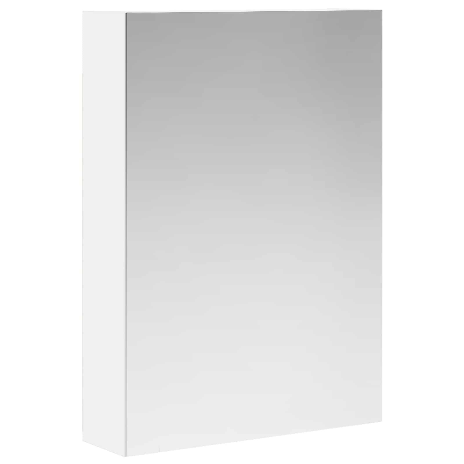 Kupaonski ormar s ogledalom s policom Bijelo 50 x 14,5 x 70 cm