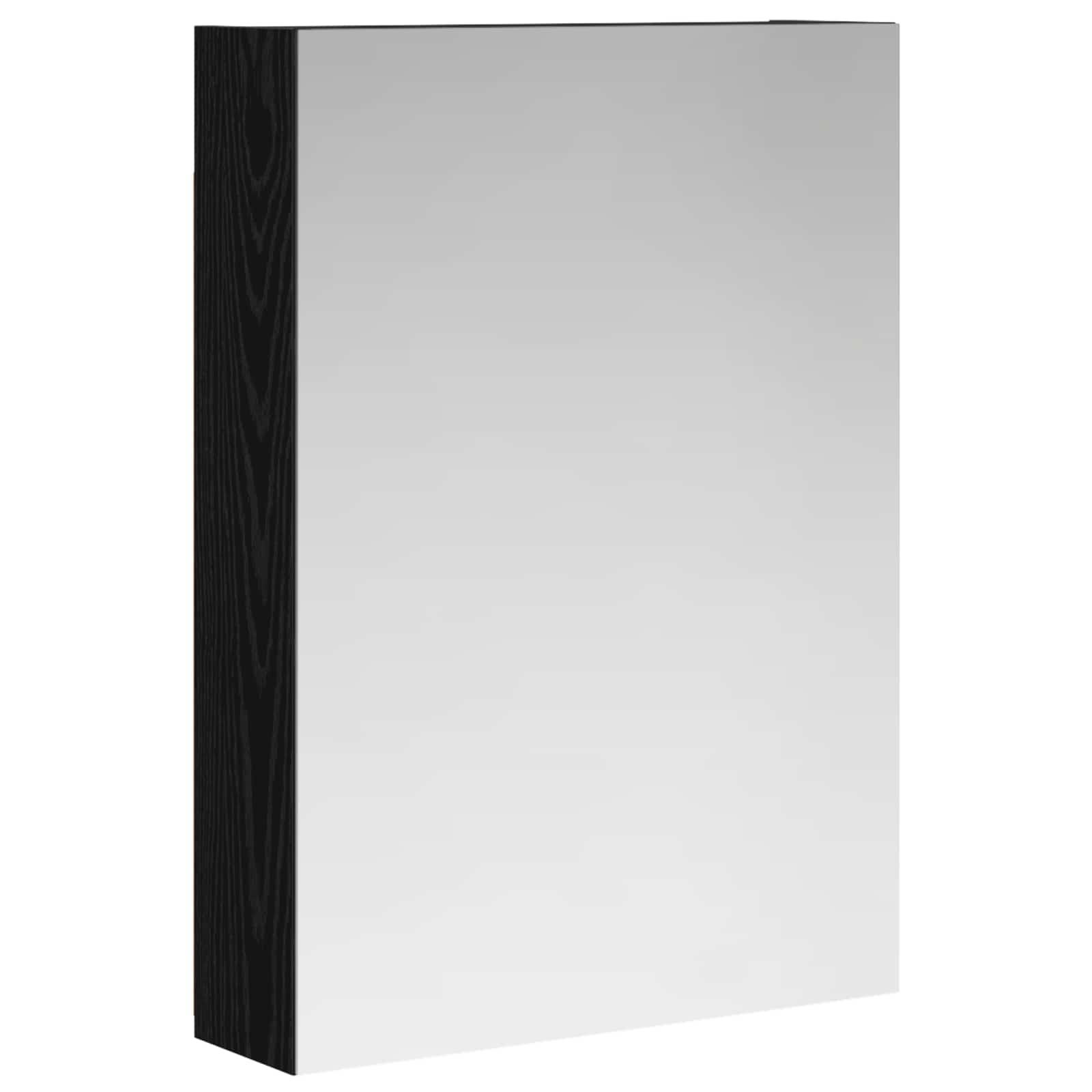 Kupaonski ormar s ogledalom Zidne Crni hrast 50 x 14,5 x 70 cm
