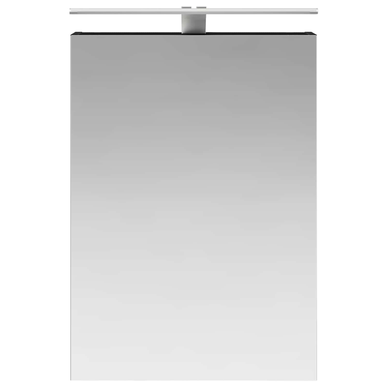 Kupaonski ormar s ogledalom Zidne Crni hrast 50 x 14,5 x 70 cm