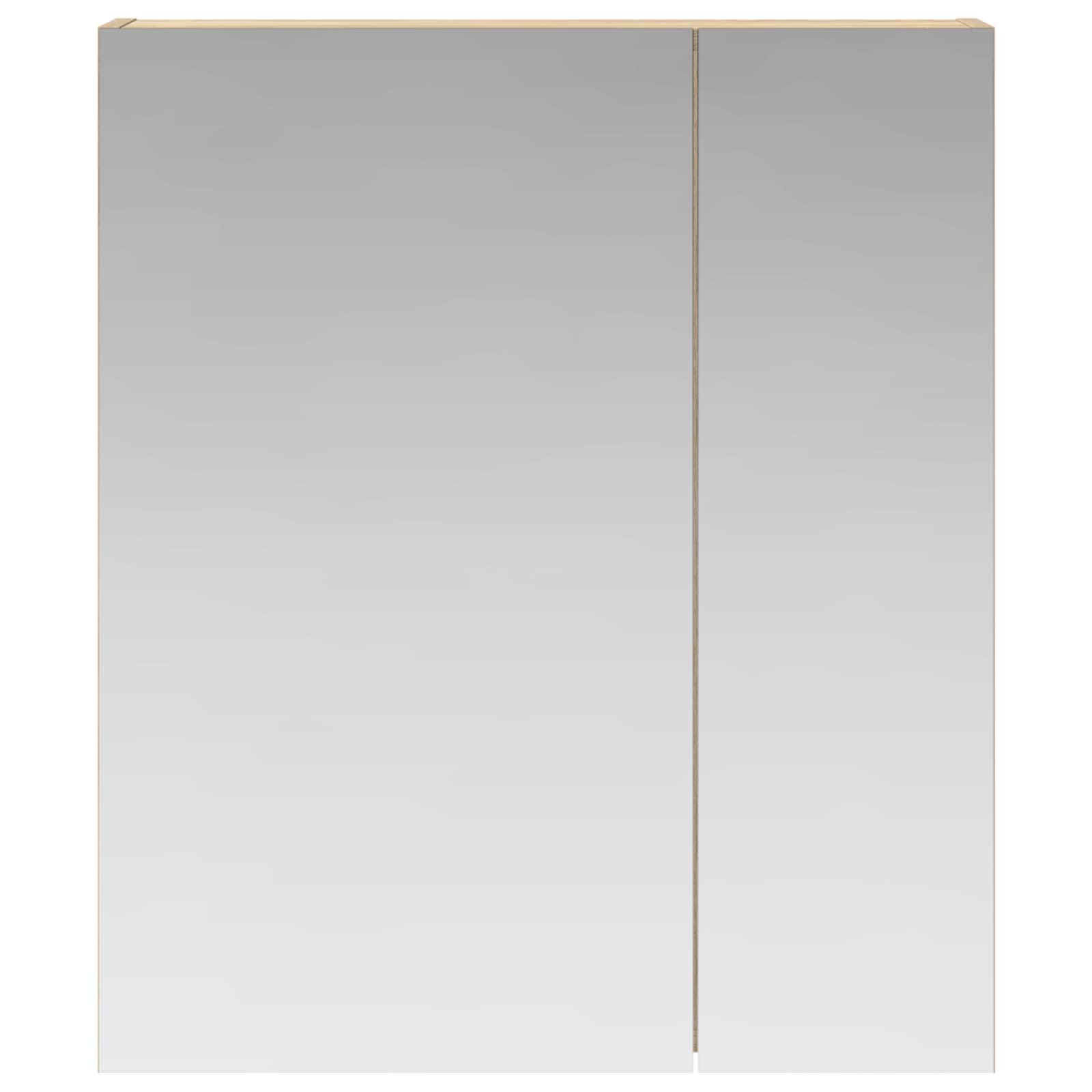 Kupaonski ormar s ogledalom Sonoma hrast 60 x 14,5 x 70 cm