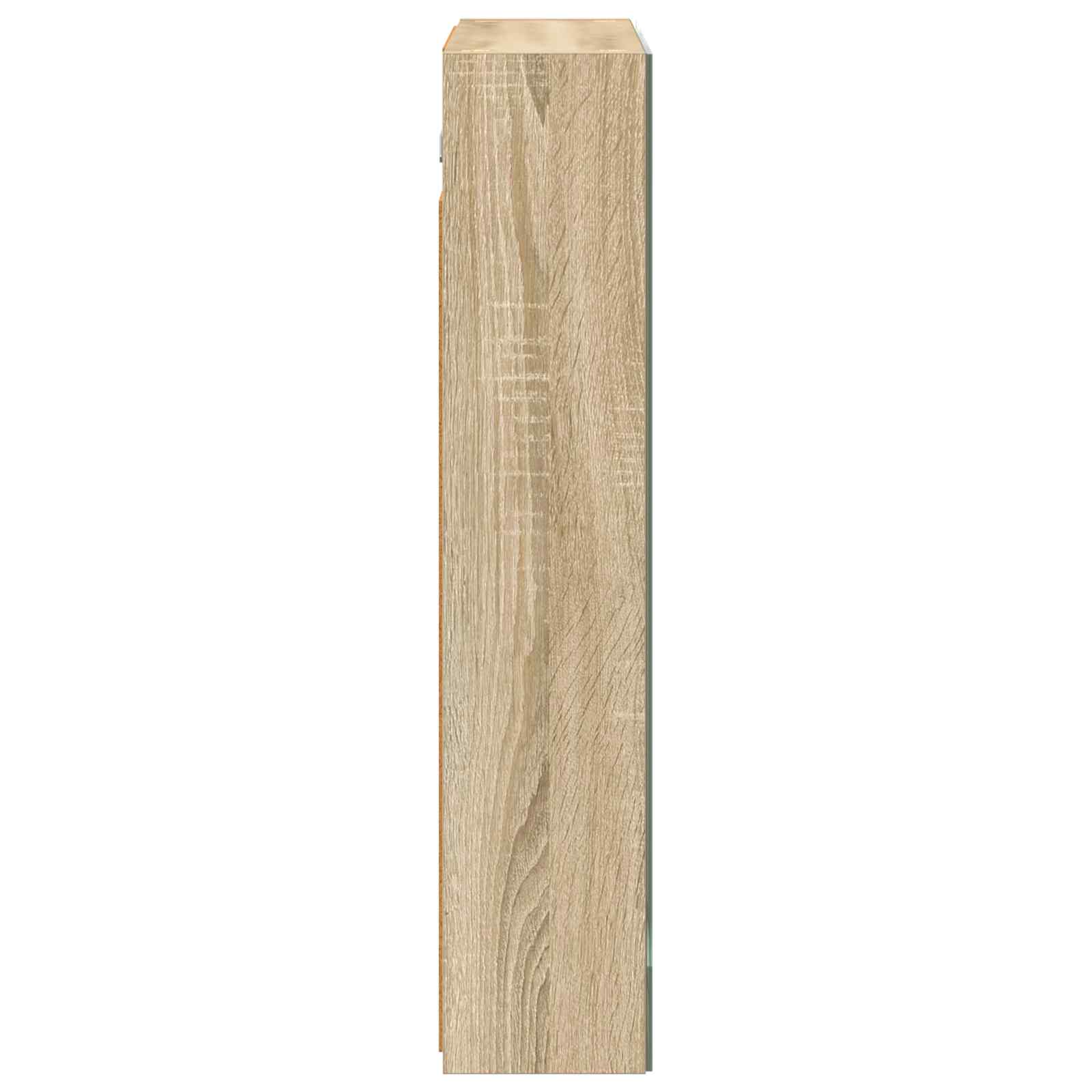 Kupaonski ormar s ogledalom Sonoma hrast 60 x 14,5 x 70 cm