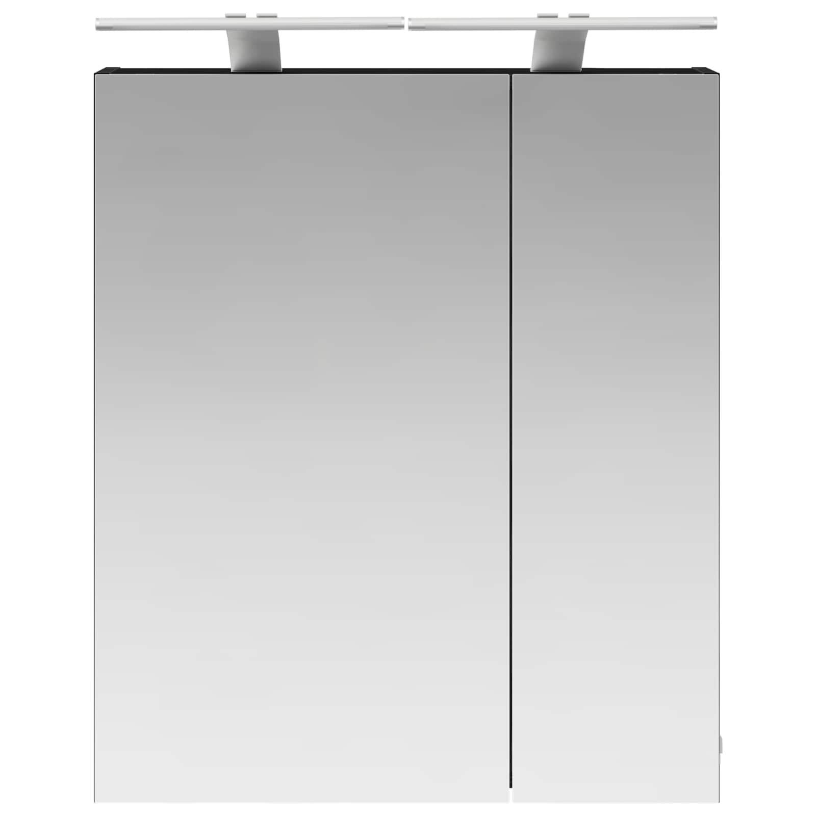 Kupaonski ormar s ogledalom Zidne Crni hrast 60 x 14,5 x 70 cm