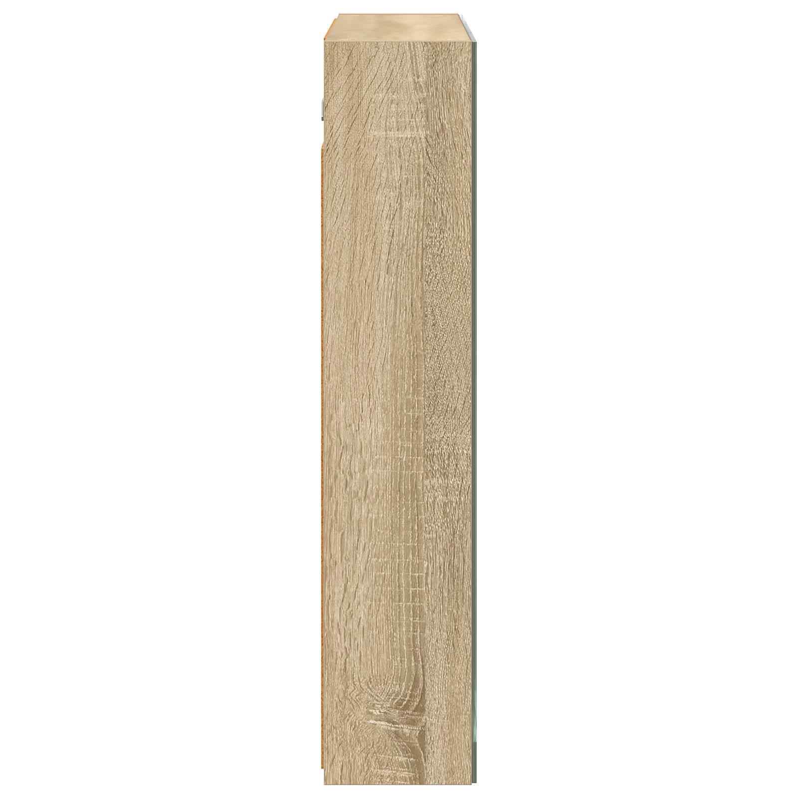 Kupaonski ormar s ogledalom Sonoma hrast 70 x 14,5 x 70 cm