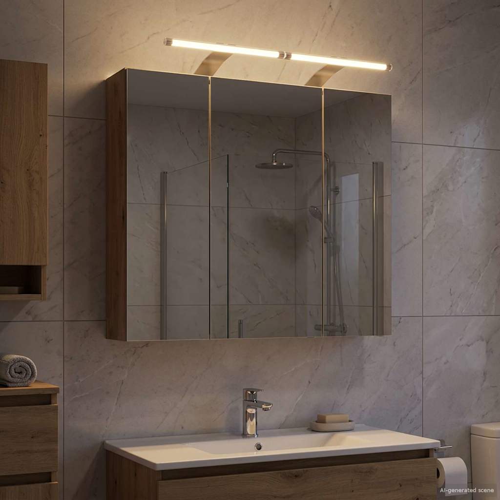 Kupaonski ormar s ogledalom Umjetnička hrastovina