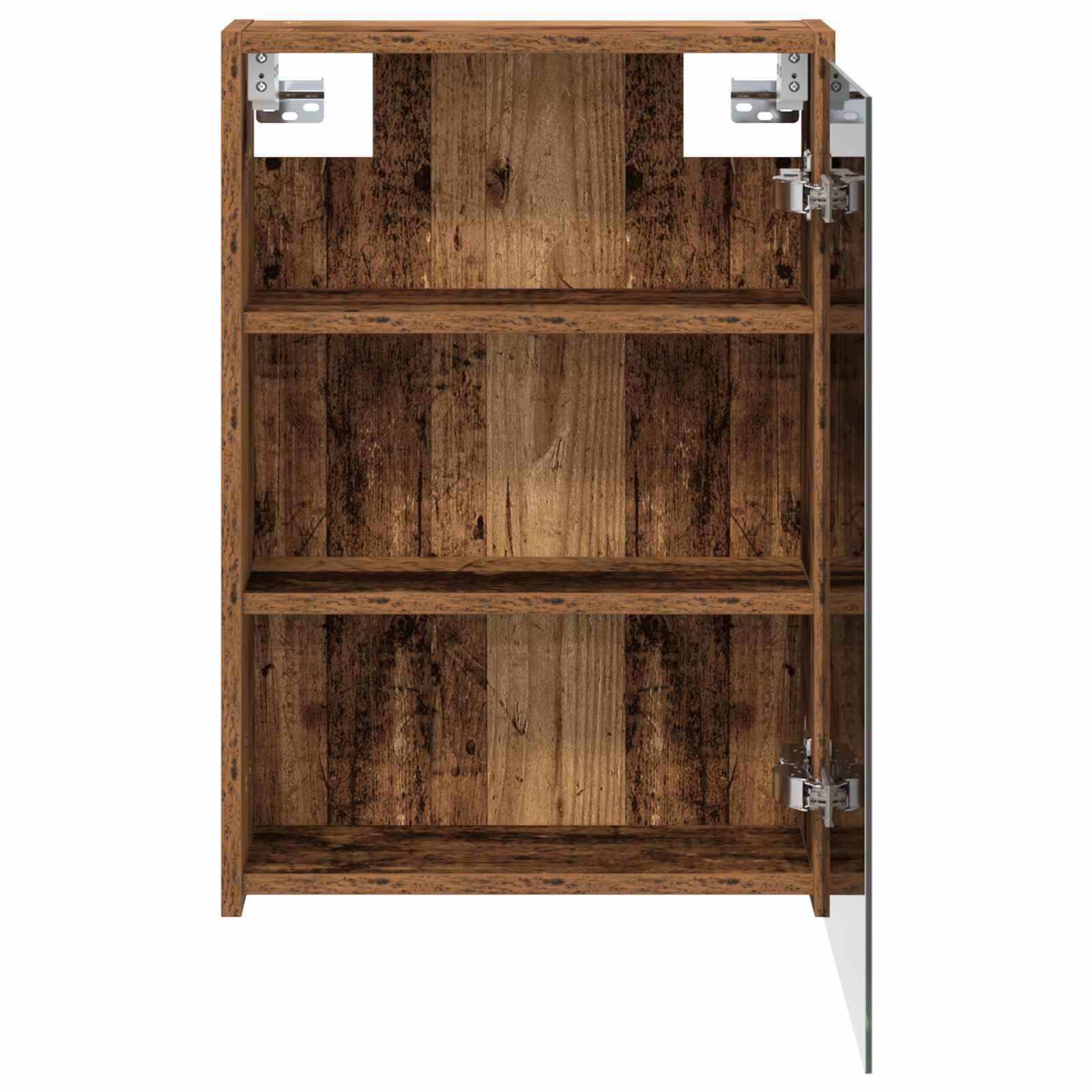 Kupaonski ormar s ogledalom Staro drvo 43 x 16 x 62.5 cm