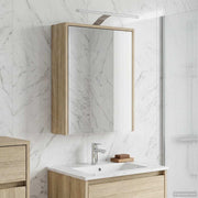 Kupaonski ormar s ogledalom Sonoma hrast 43 x 16 x 62.5 cm