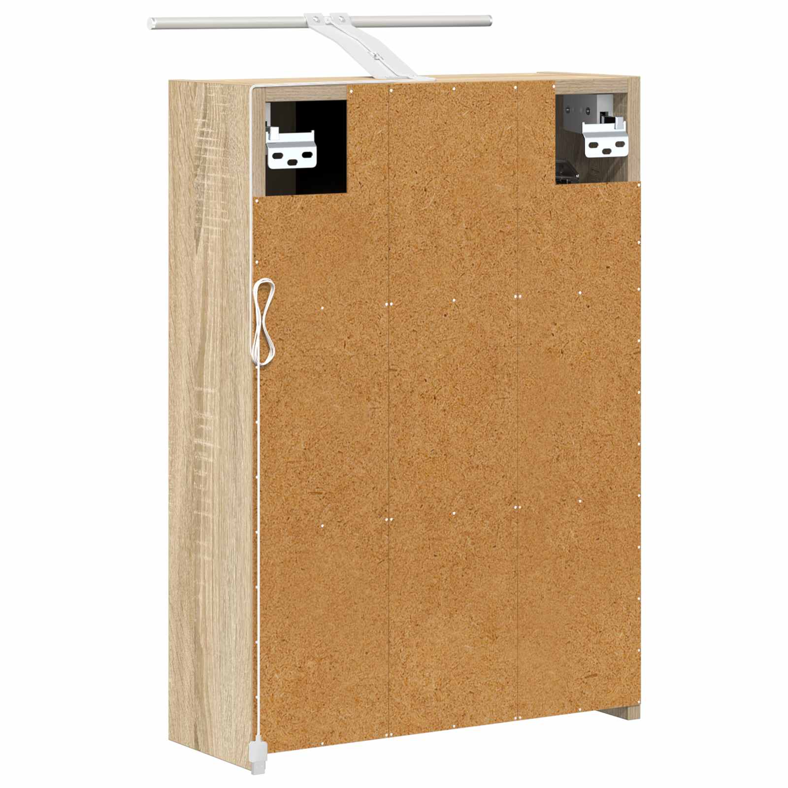 Kupaonski ormar s ogledalom Sonoma hrast 43 x 16 x 62.5 cm