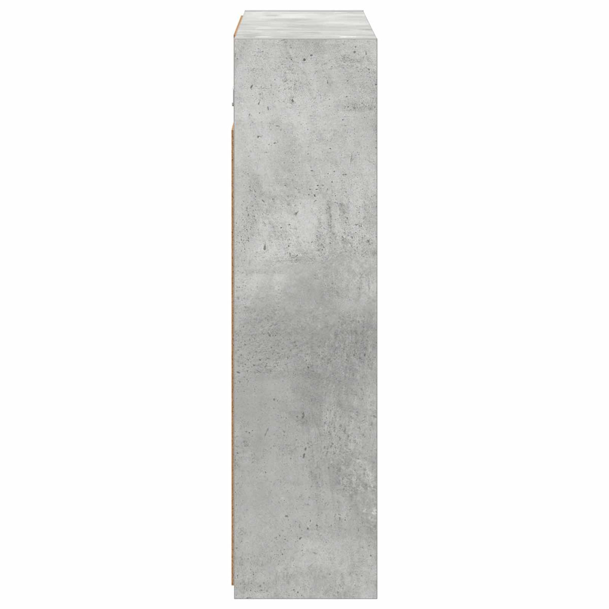 Kupaonski ormar s ogledalom Betonski sivi 63,5 x 16 x 62,5 cm