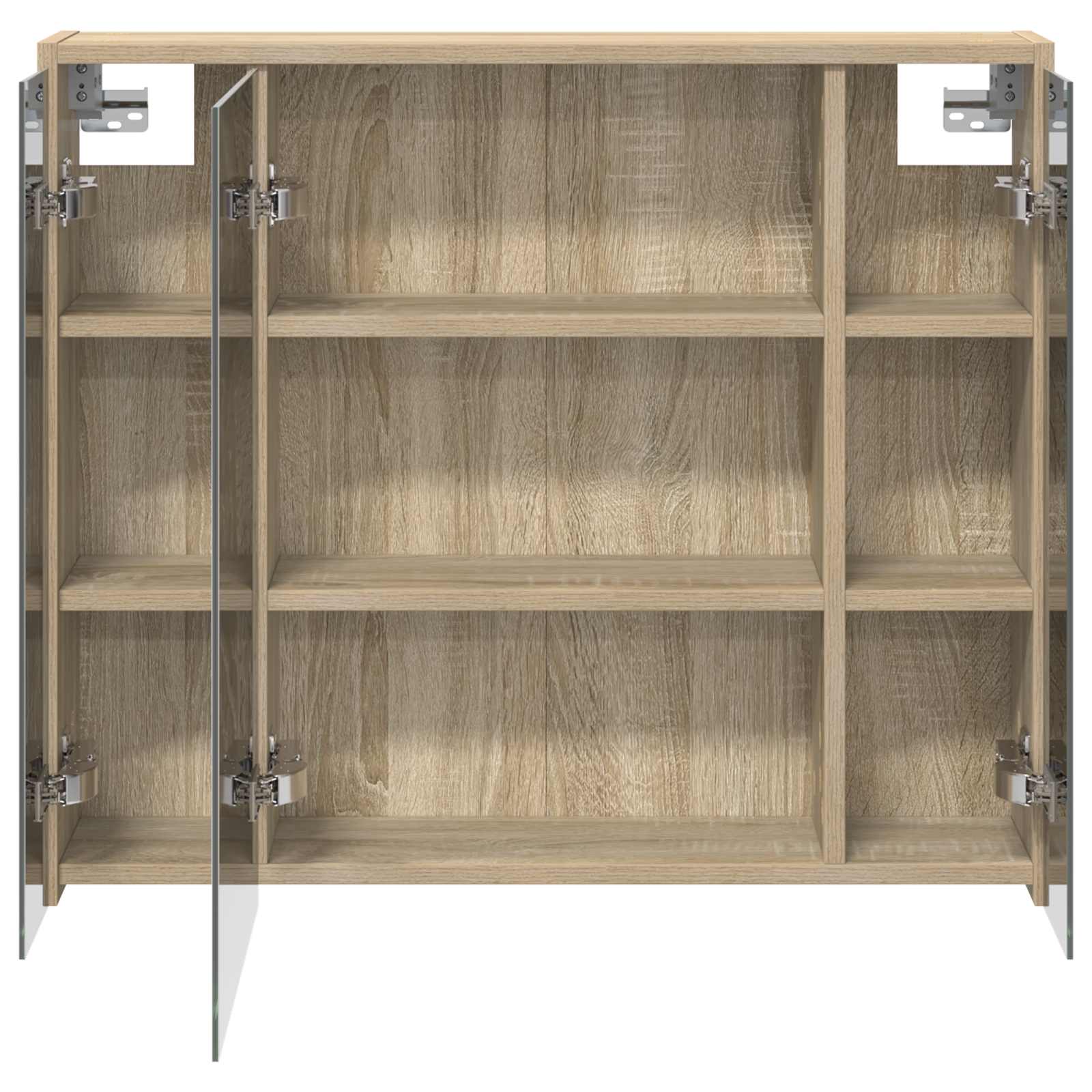 Kupaonski ormar s ogledalom Sonoma hrast 73,5 x 16 x 62,5 cm