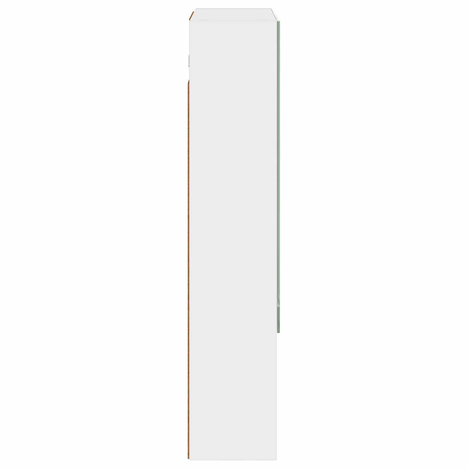 Kupaonski ormar s ogledalom Bijelo 50 x 14,5 x 70 cm