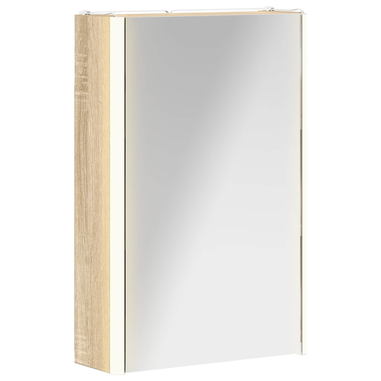 Kupaonski ormar s ogledalom Sonoma hrast 33 x 11,5 x 50 cm