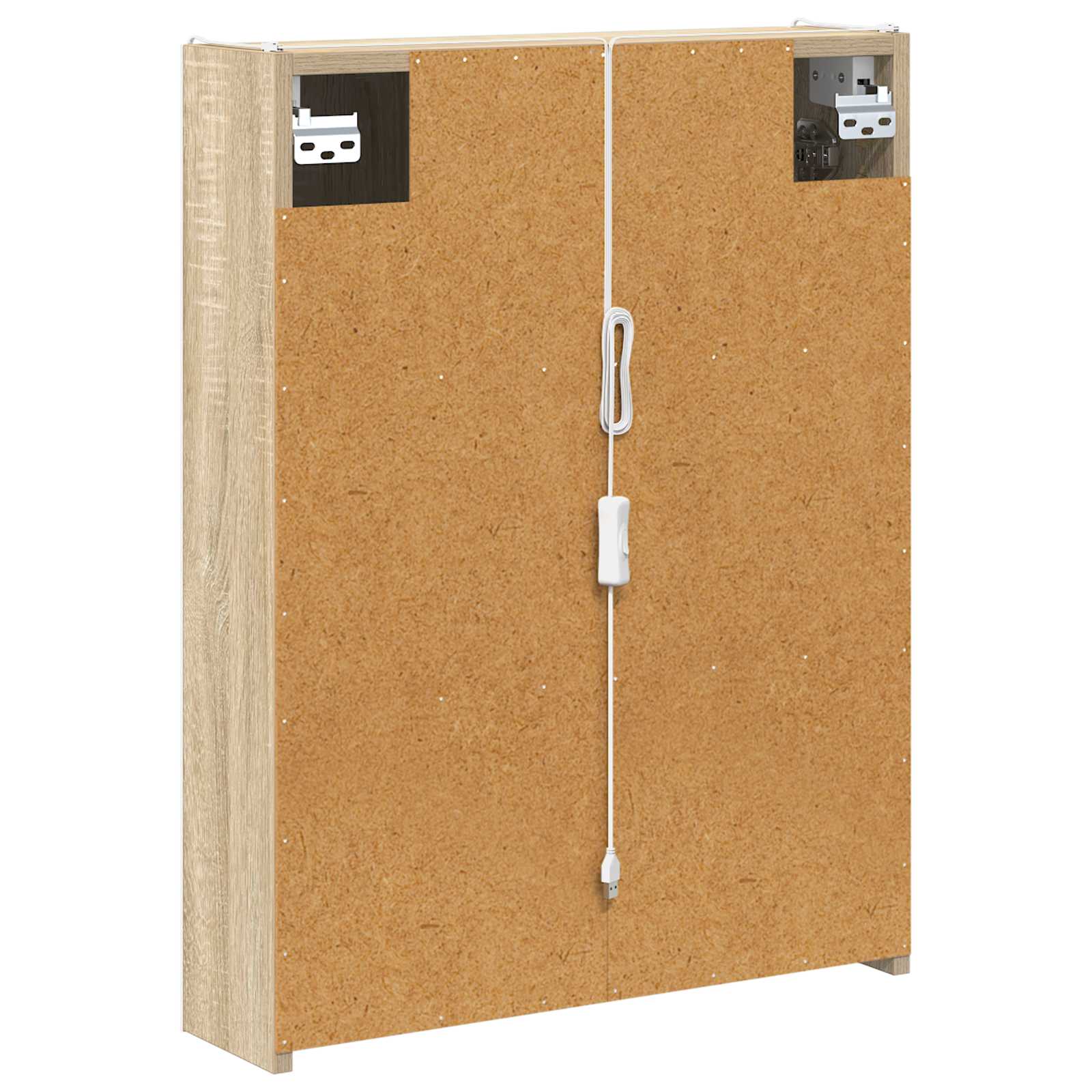 Kupaonski ormar s ogledalom Sonoma hrast 53,5 x 15,5 x 70 cm