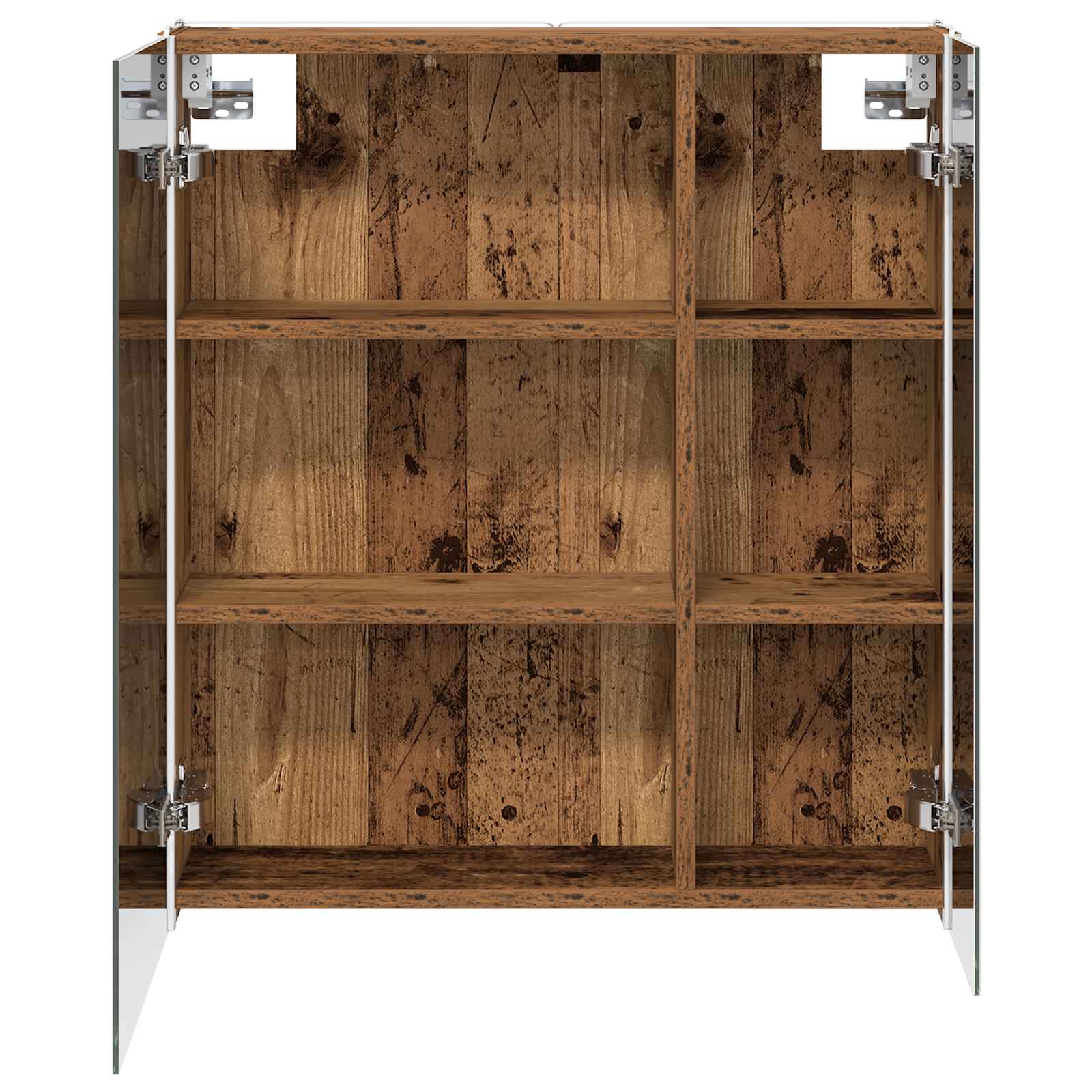 Kupaonski ormar s ogledalom Staro drvo 63,5 x 15,5 x 70 cm