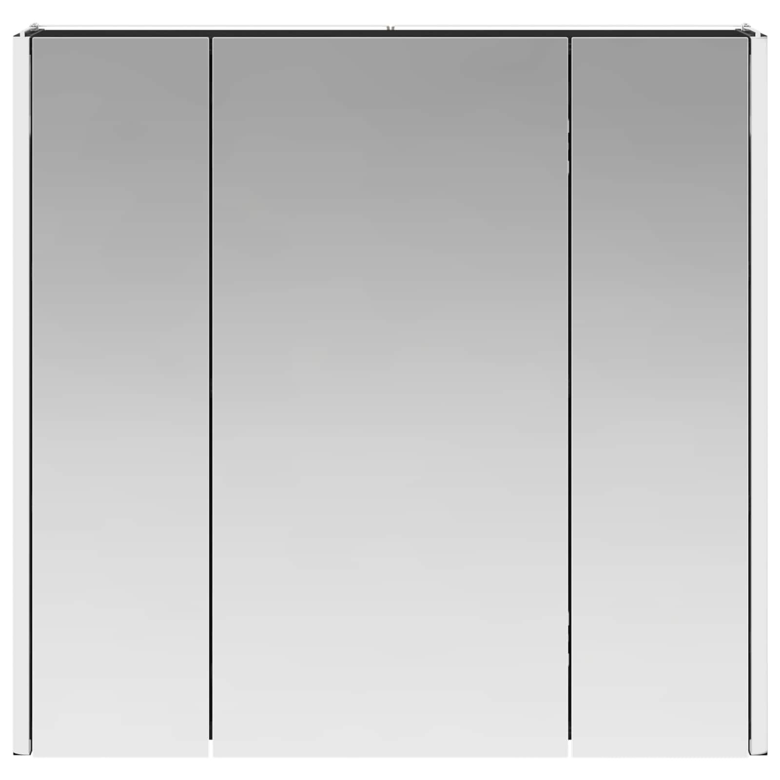 Kupaonski ormar s ogledalom Crni hrast 63,5 x 15,5 x 60,5 cm