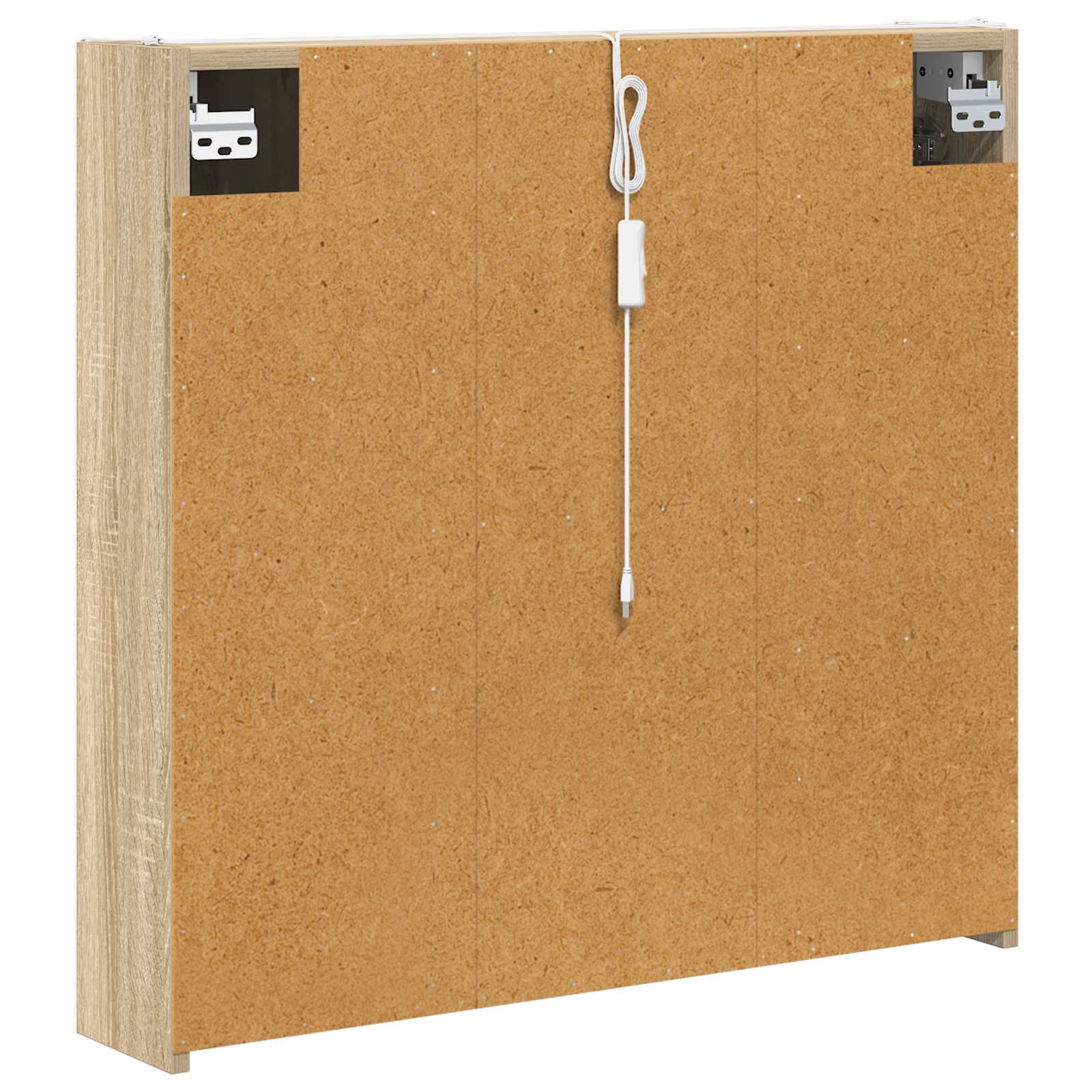 Kupaonski ormar s ogledalom Sonoma hrast 73.5 x 15.5 x 70 cm