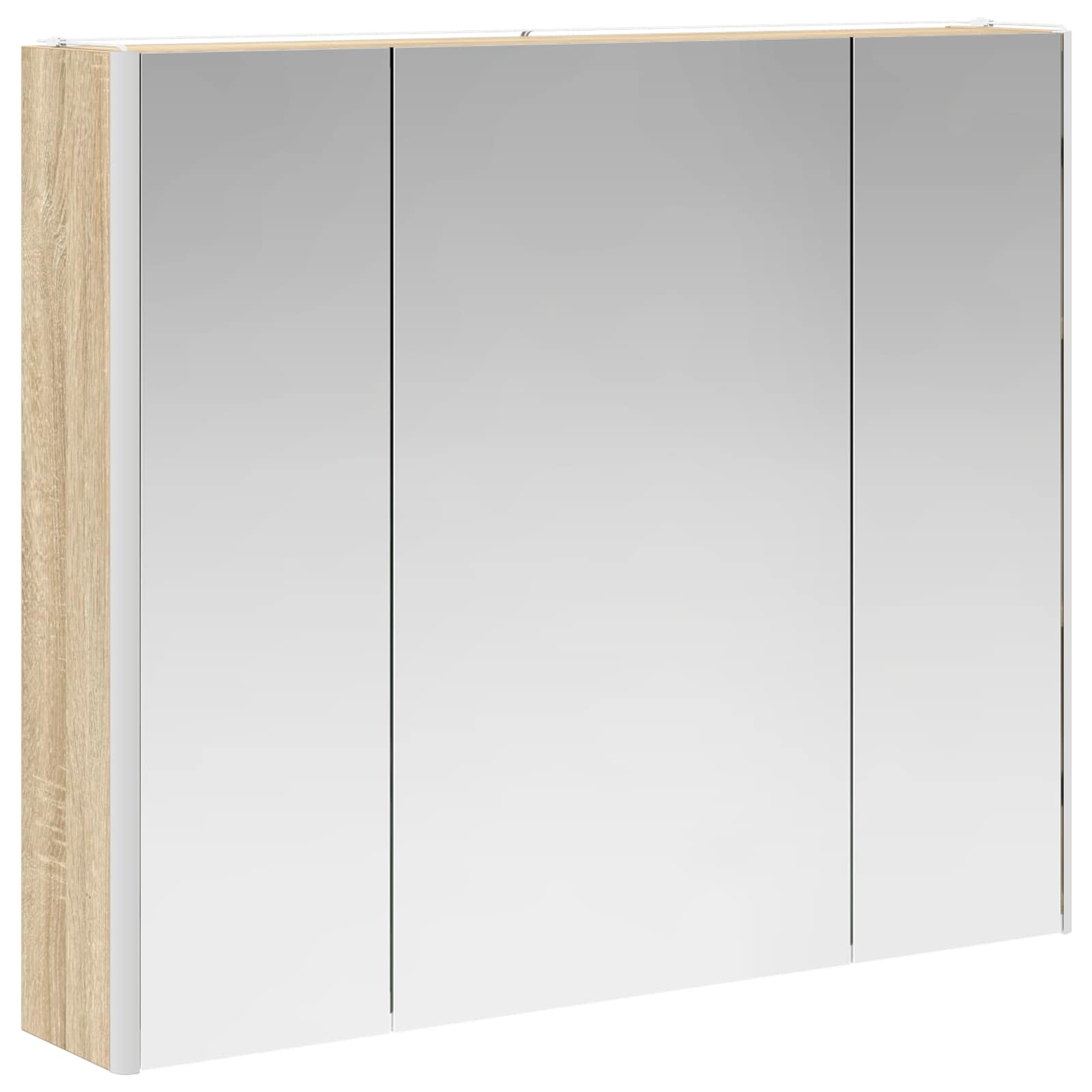 Kupaonski ormar s ogledalom Sonoma hrast 83,5 x 15,5 x 70 cm