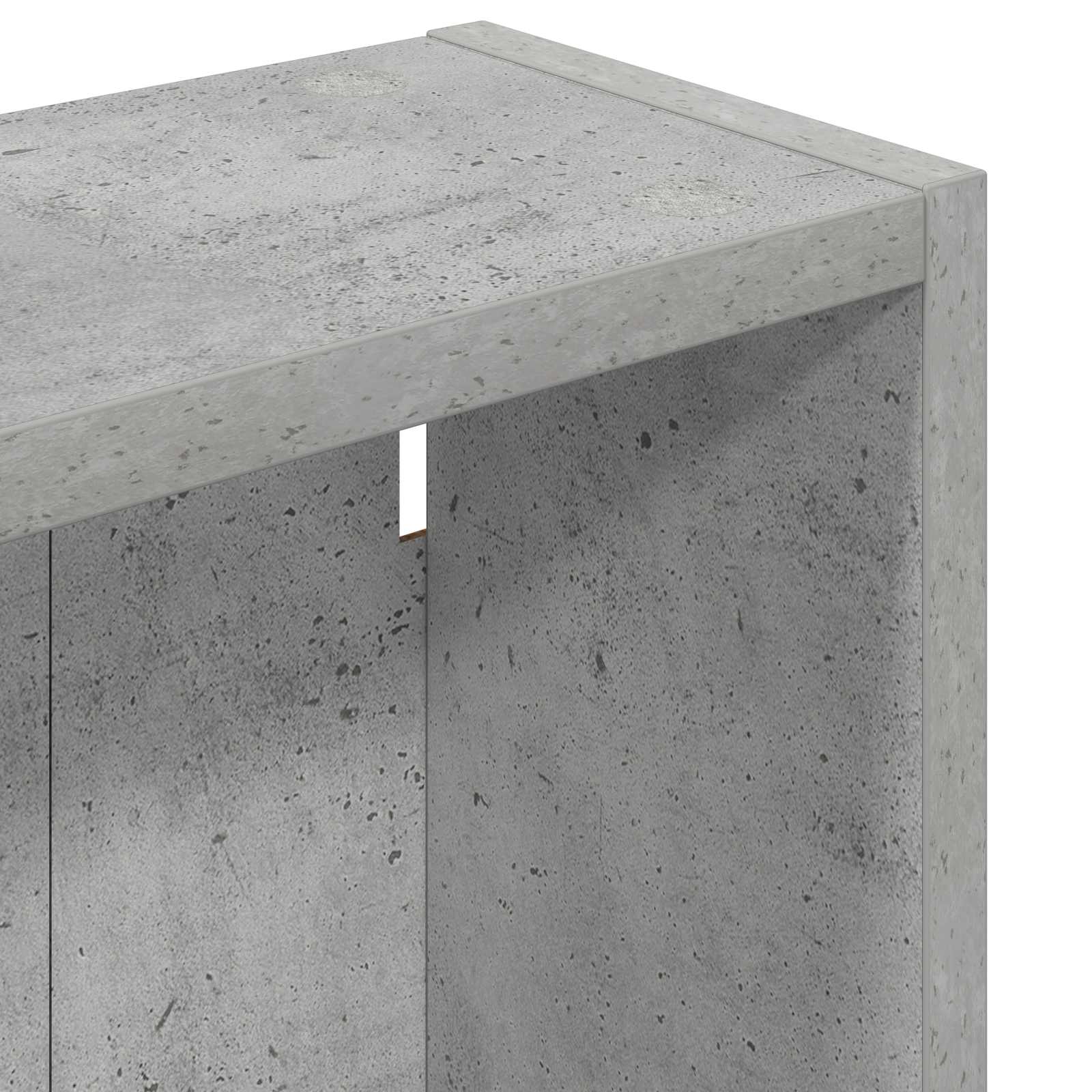 Kupaonski zidni ormarić s policom Betonsko Siva 40 x 14 x 70 cm