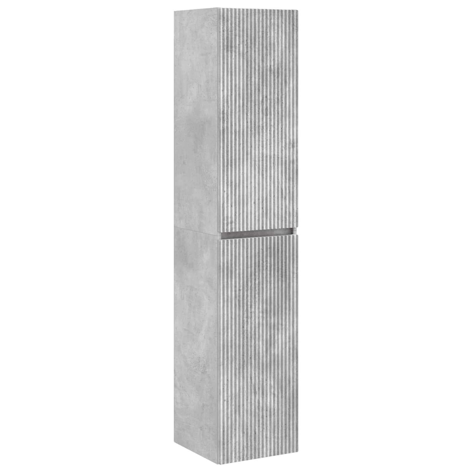 Set ormarića za kupaonicu 5 pcs Betonska siva 50 x 14,5 x 70 cm