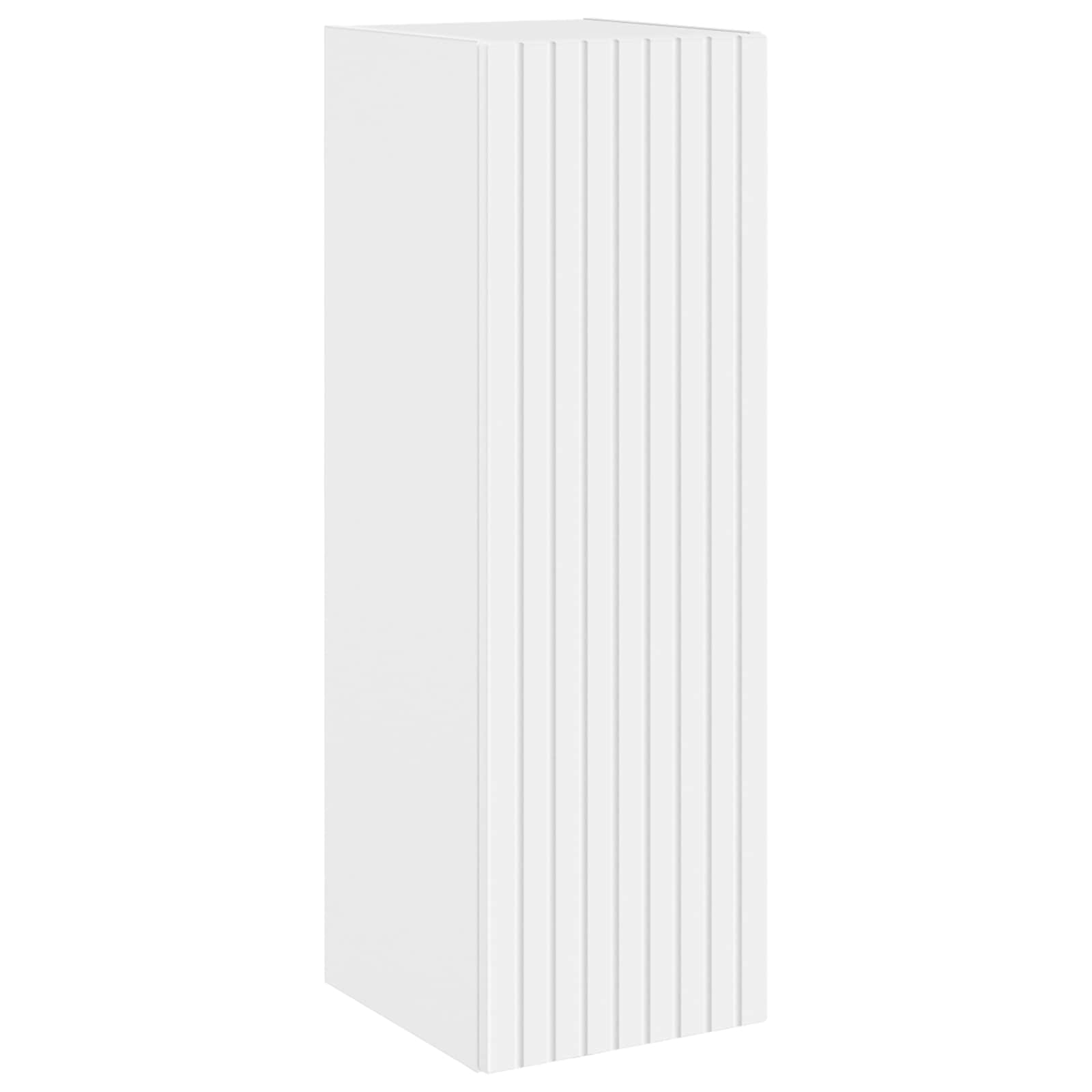 Set ormarića za kupaonicu 5 pcs Bijela 40 x 10,5 x 60,5 cm