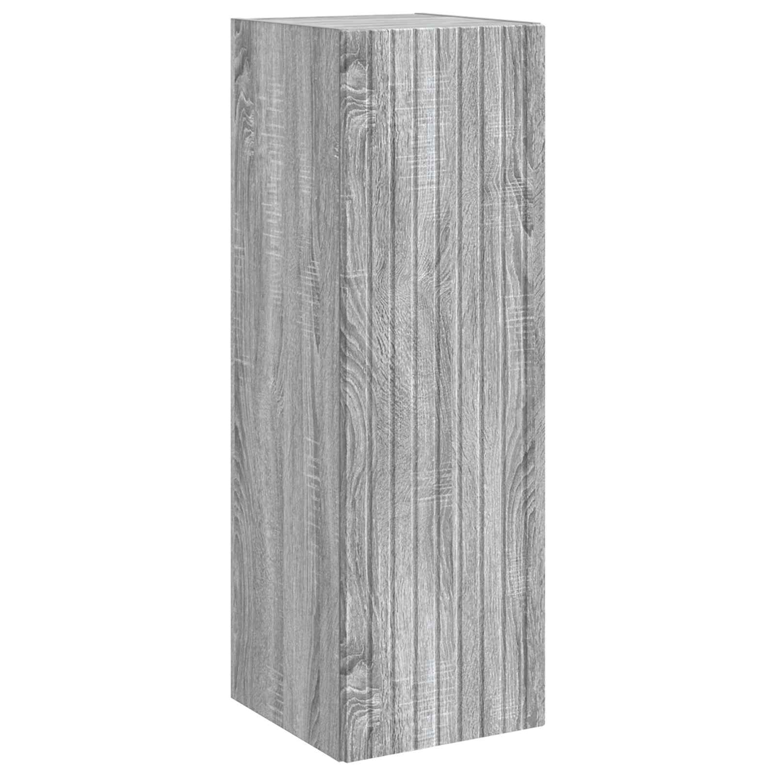 Set ormarića za kupaonicu 5 pcs Siva Sonoma 43 x 11,5 x 60,5 cm