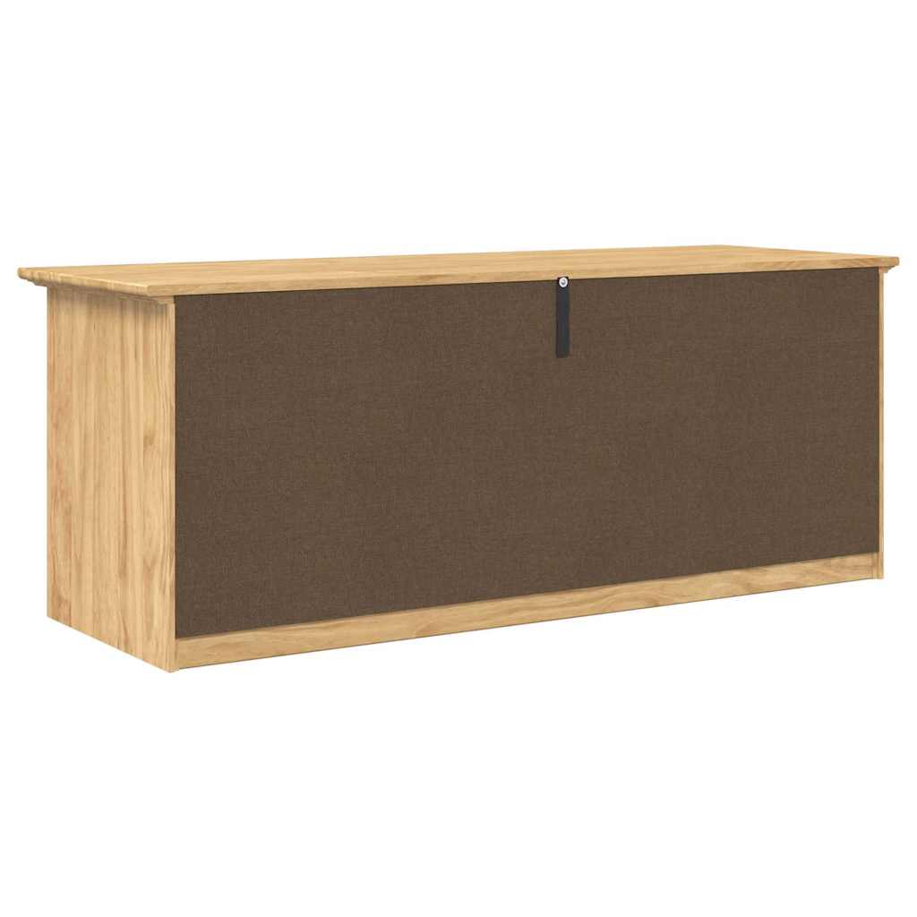 Klupa za hodnik s ladicama BODO Medeno smeđa 118 x 40 x 50 cm
