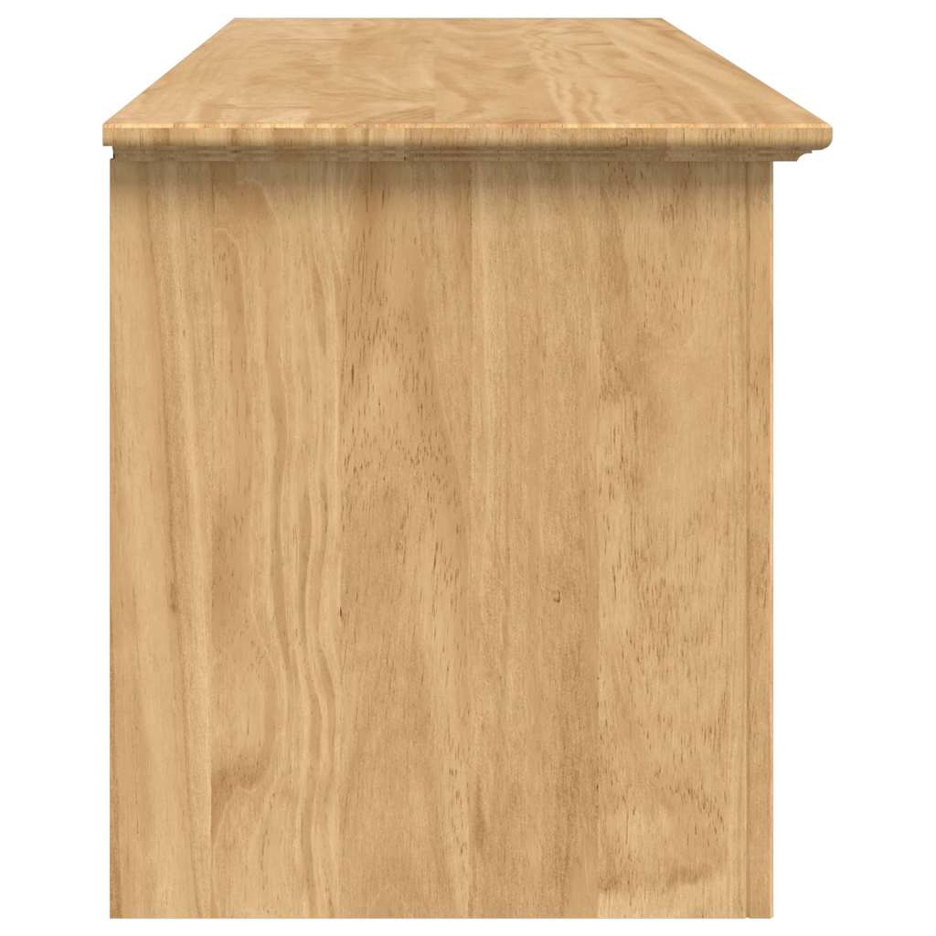 Klupa za hodnik s ladicama BODO Medeno smeđa 118 x 40 x 50 cm