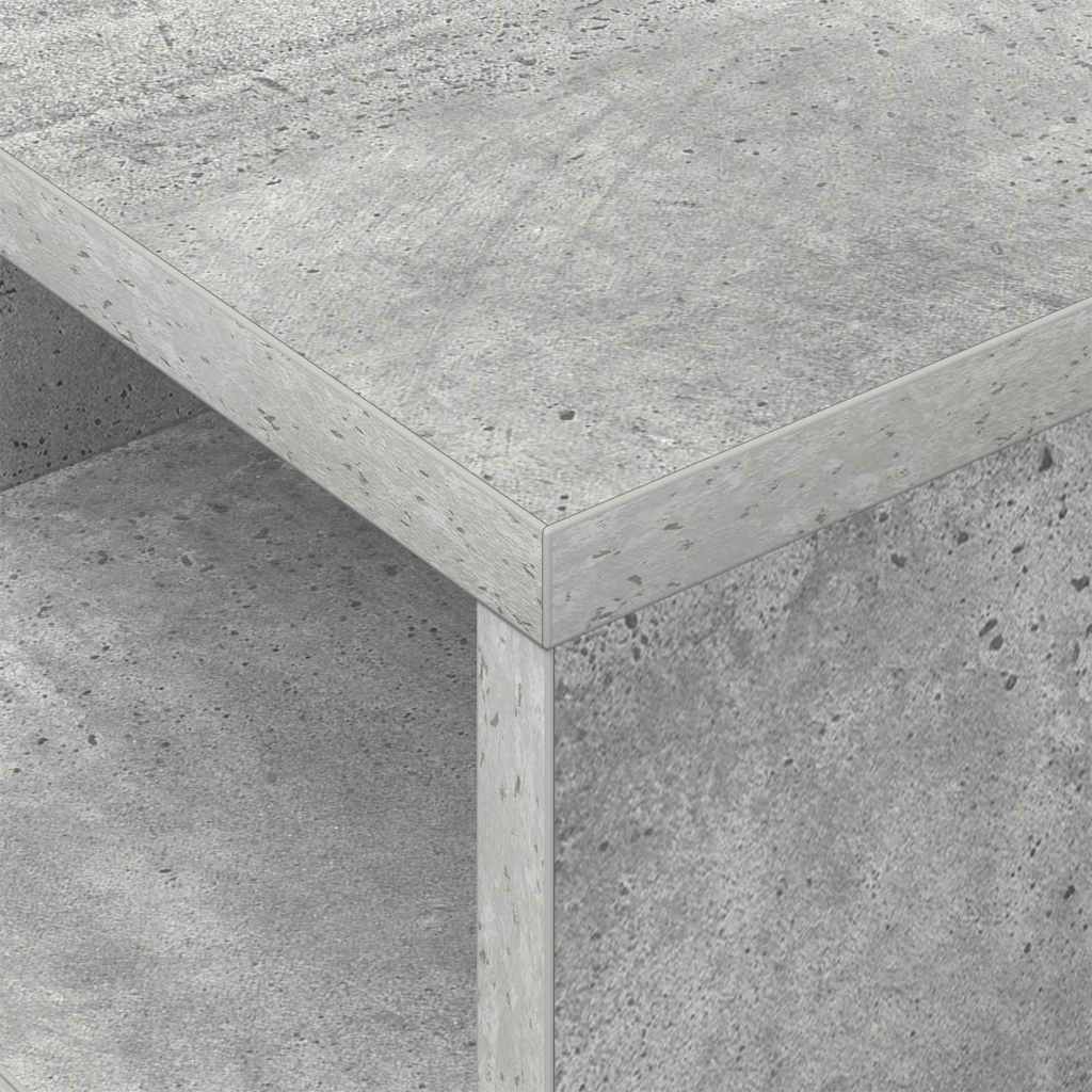 Konačna Stolić 2 pcs Betonski sivi 30,5 x 30 x 45 cm