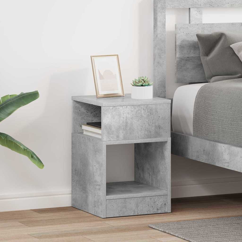 Konačna Stolić 2 pcs Betonski sivi 30,5 x 30 x 45 cm