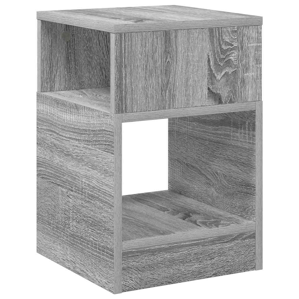Konačna Stolić Siva Sonoma 30,5 x 30 x 45 cm Konstruirano drvo