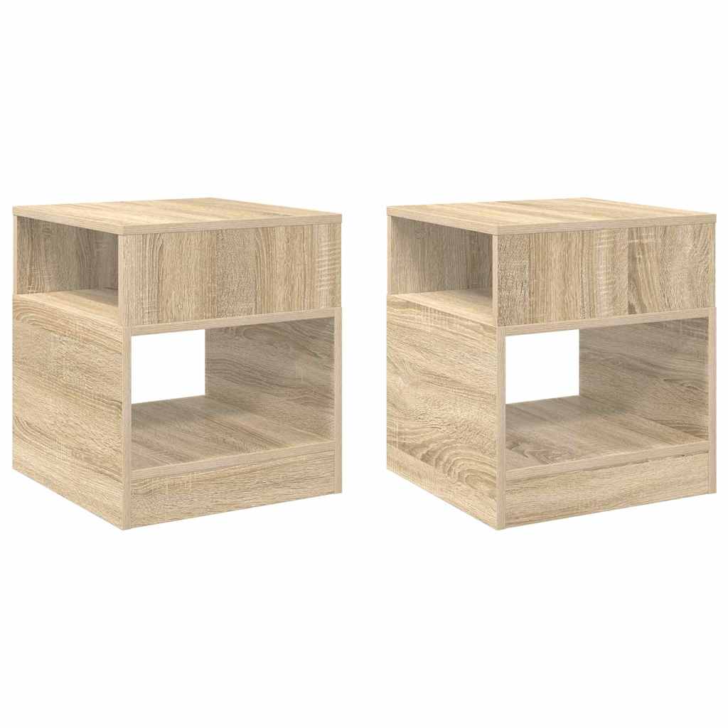 Konačna Stolić 2 pcs Sonoma hrast 40,5 x 40 x 45 cm