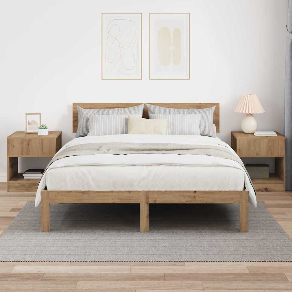 Konačna Stolić 2 pcs Umjetnički hrast 40,5 x 40 x 45 cm