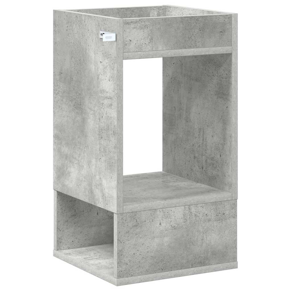 Konačna Stolić 2 pcs Betonski sivi 30 x 30 x 56 cm