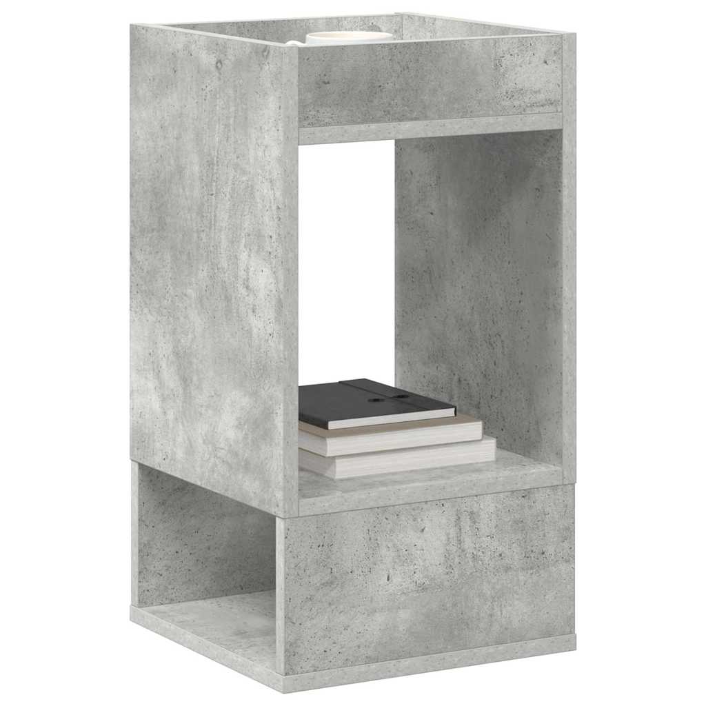 Konačna Stolić 2 pcs Betonski sivi 30 x 30 x 56 cm